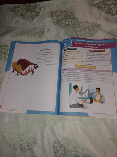 Livre d'espagnol pour 4 eme