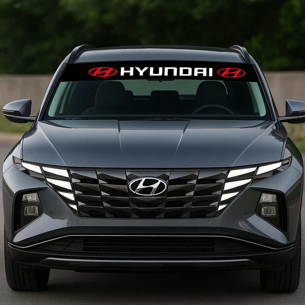 Bande pare-soleil voiture