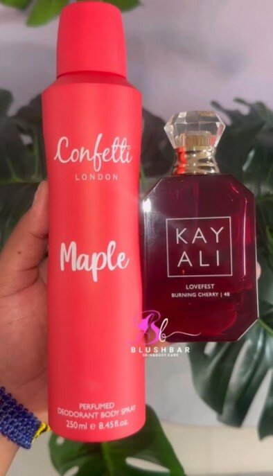 Ideas on what to layer your Confetti Body Sprays with