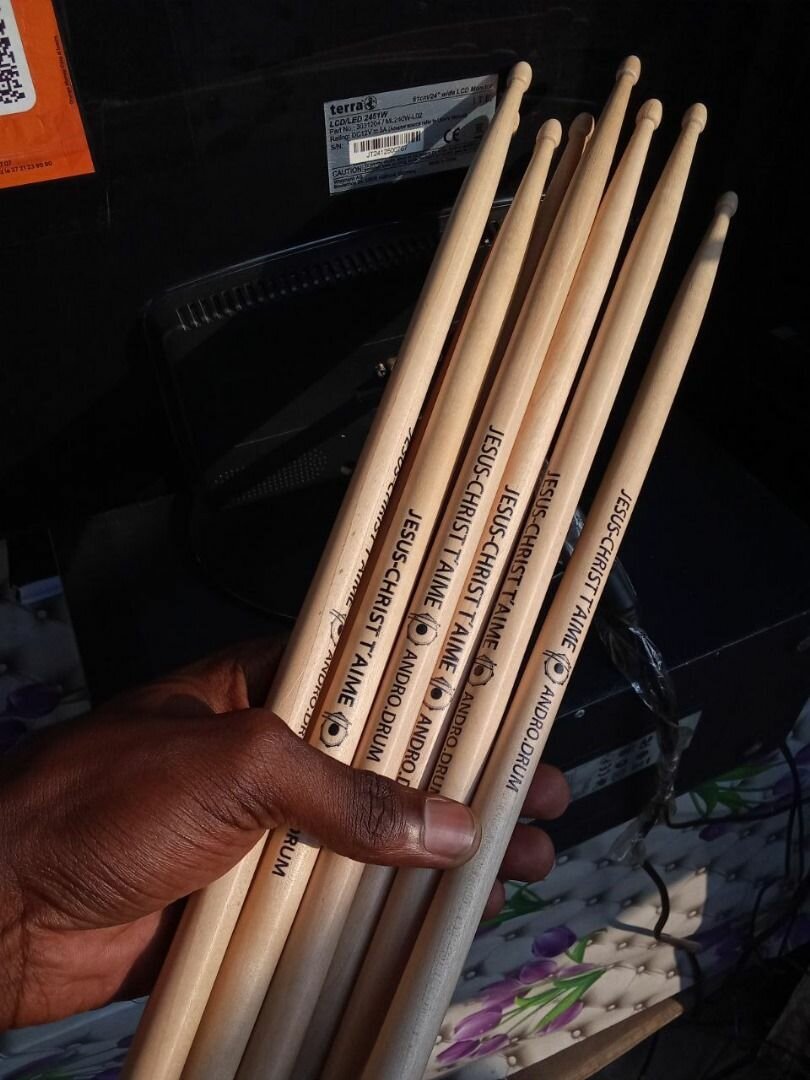 Baguette de batterie A5°G bois d'erable