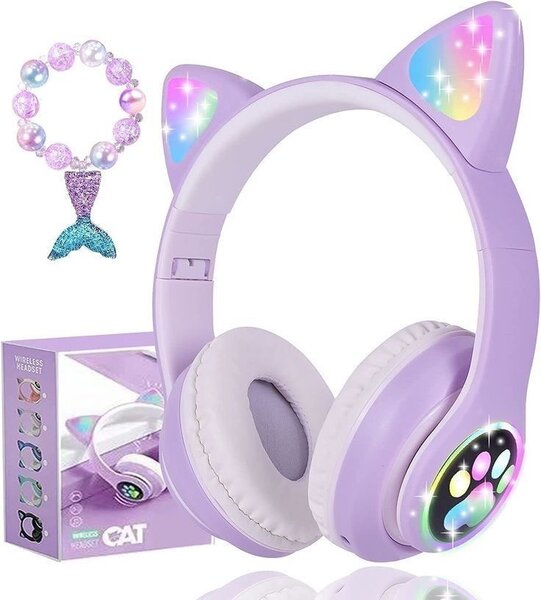 Casque Bluetooth Oreilles Chat