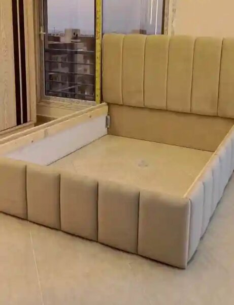 Lit capitonné moderne