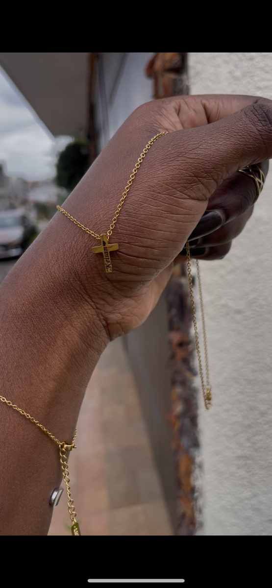 Collier Pendentif Croix