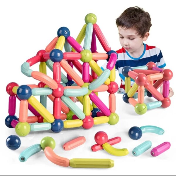 Jeu de Construction Magnétique