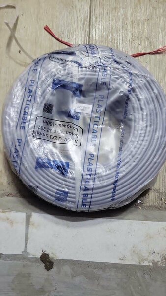 Câble électrique 2em plasticab