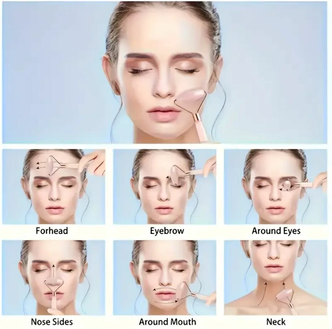 Rouleau de massage visage