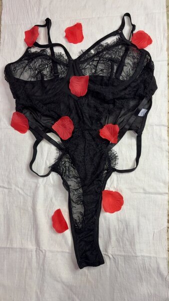 Body dentelle noir seducteur