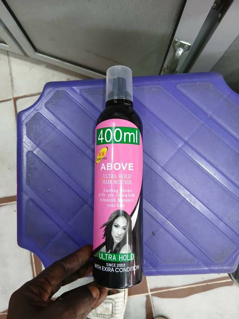 Above Hair Mousse & Hairspray Set