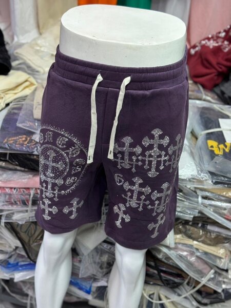 Shorts homme stylés avec croix