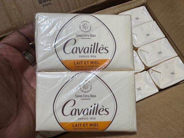 4 Savon Cavaillès Lait et Miel