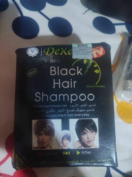 DEXE BLACK HAIR SHAMPOO