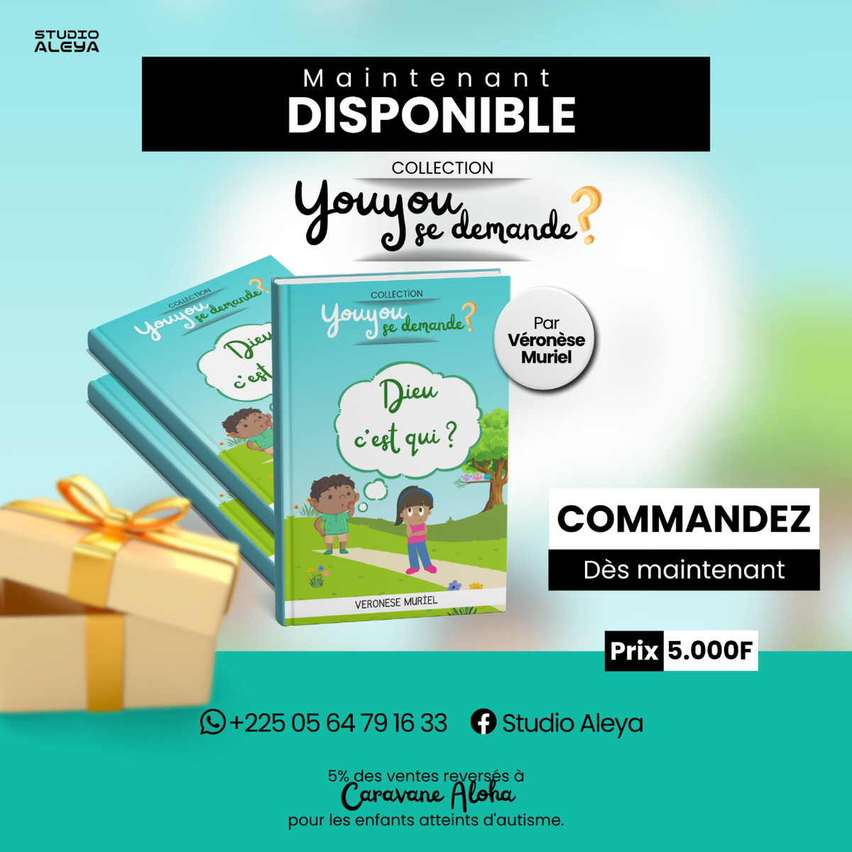 Livre pour Enfants 'Dieu c'est qui ?'