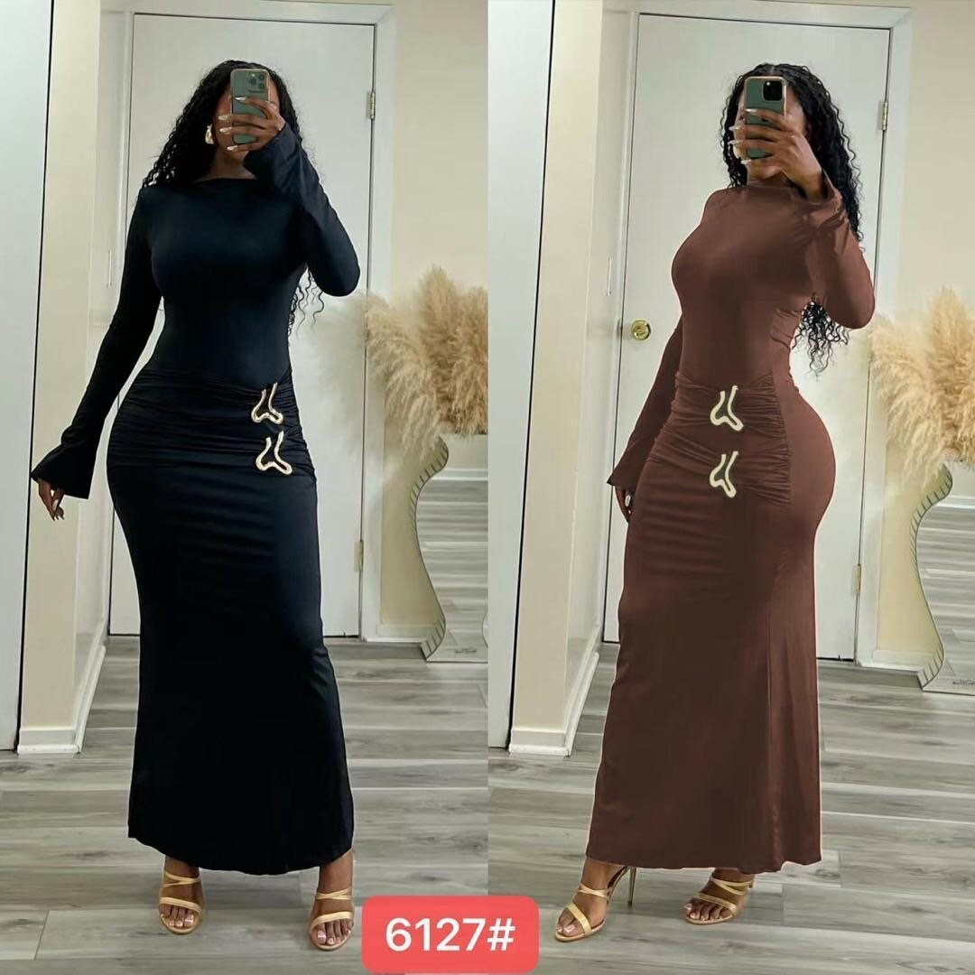 Robe longue élégante soirée