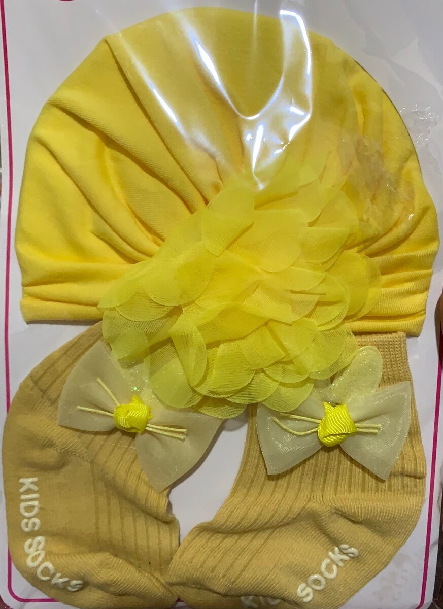 Baby Cap & Socks Set