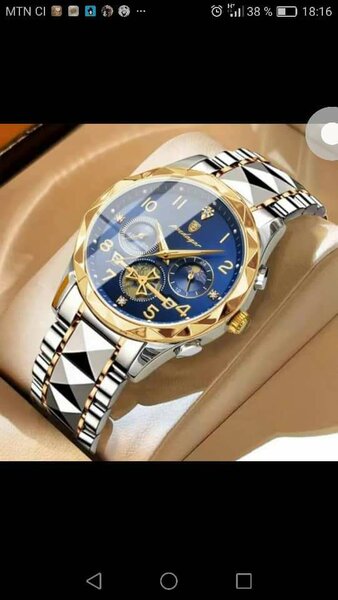 Montre Homme Quartz Luxe