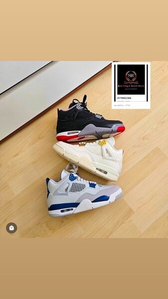 Basket Jordan 4 authentique avec sa boîte