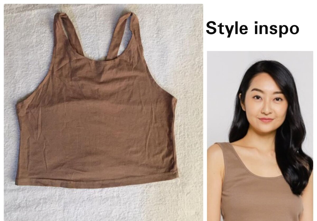 Salaula crop tops and tops