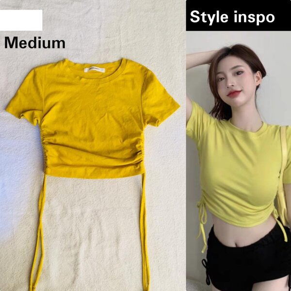 Salaula crop tops and tops