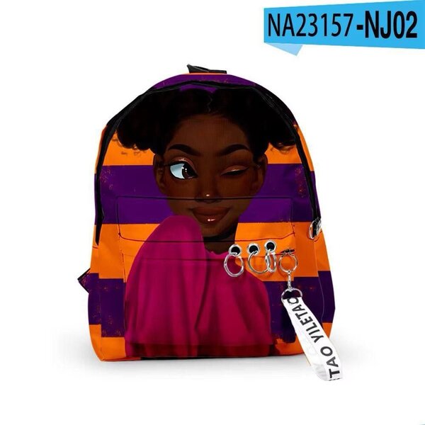 Sac à dos imprimé chic