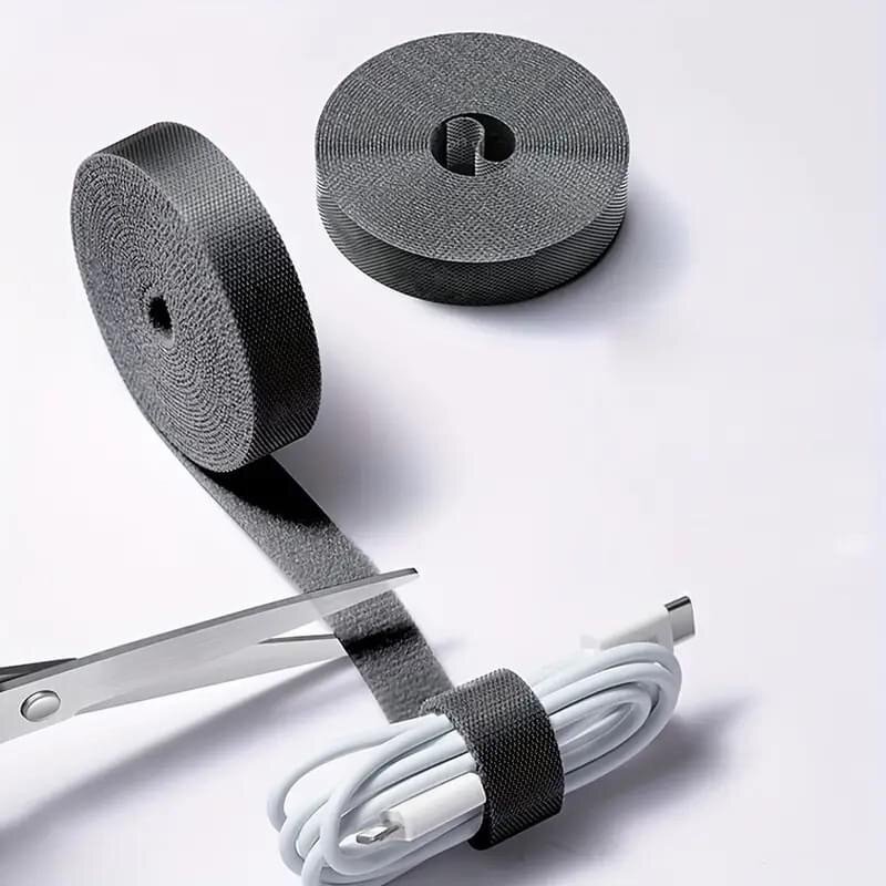 Rouleau organisateur pour câbles 5m