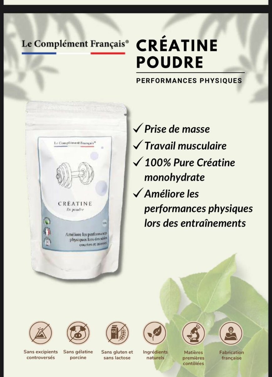 CRÉATINE MONOHYDRATE