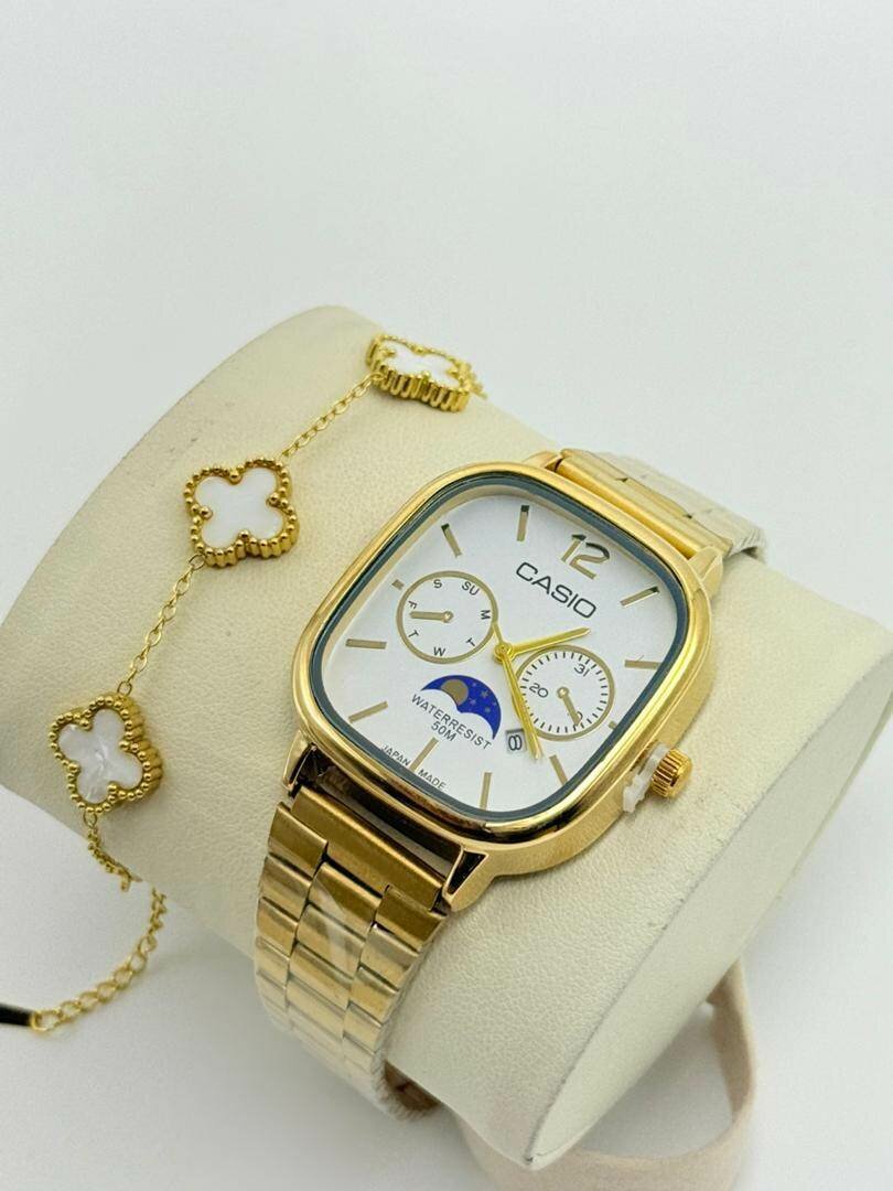 Montre Casio Classique Dorée