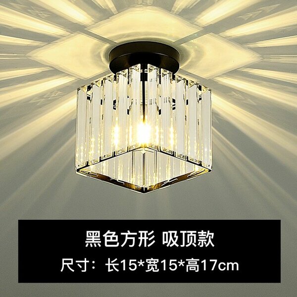 Modern Crystal Ceiling Light