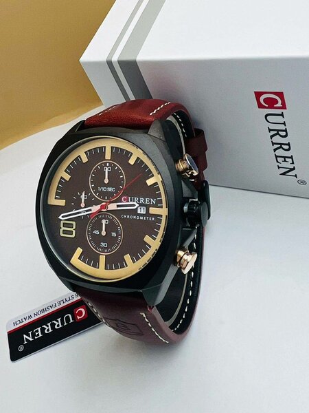 Montre URREN en vrai cuir original