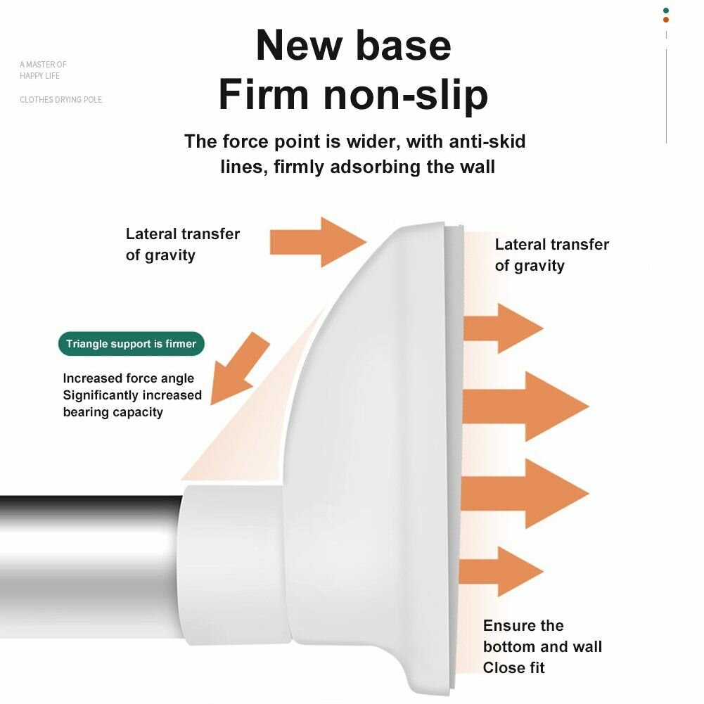 Tringle  ajustable 1,95-3,20m