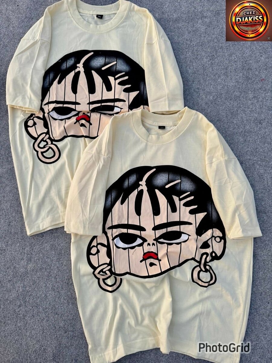 T-shirts oversize graphiques