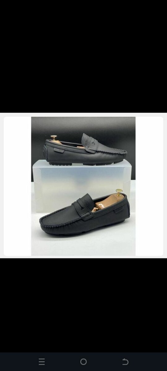 Mocassins en cuir élégants