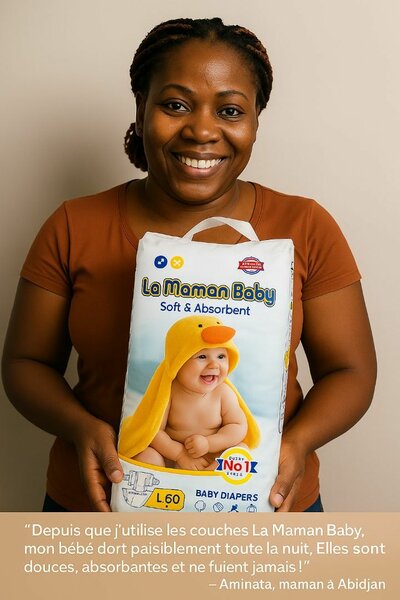 Couches La Maman Baby Absorbantes