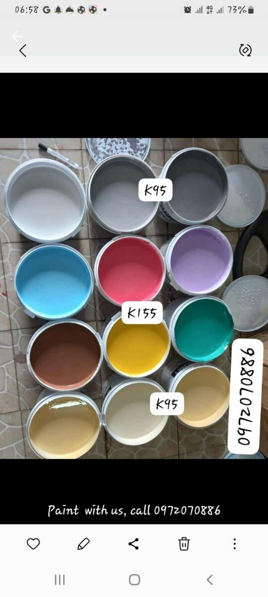 PVA PAINT 5LITRES K95