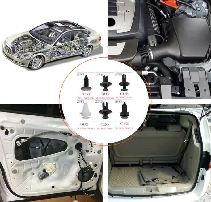 Clips de fixation universels auto