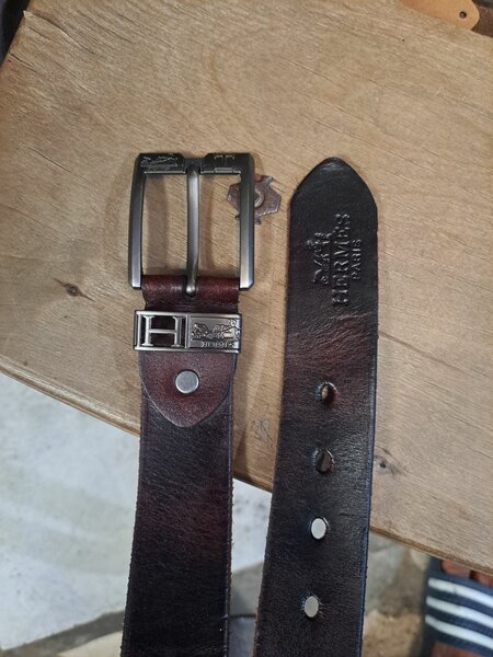 Ceinture en cuir premium homme