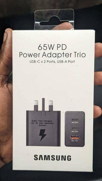 65 watts type C fast chargers