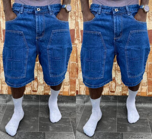 Shorts en jean décontractés homme