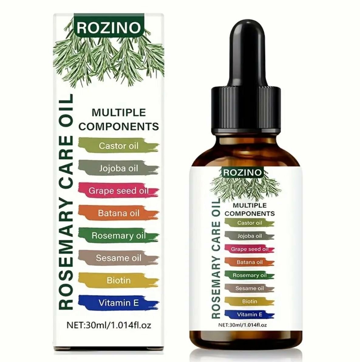 Huile de Soin Romarin et Biotine