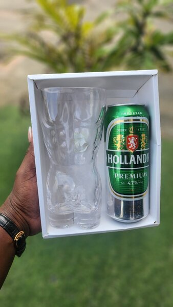 Set de Bière avec Verre Unique