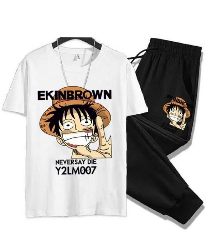 Tenue décontractée imprimée manga