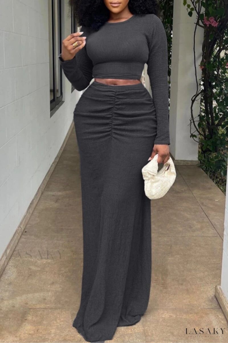 Robe Deux-Pièces Élégante