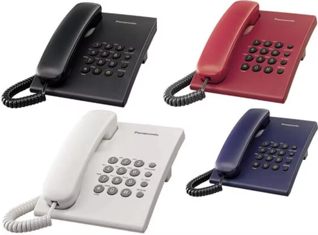 Téléphone Panasonic filaire compact