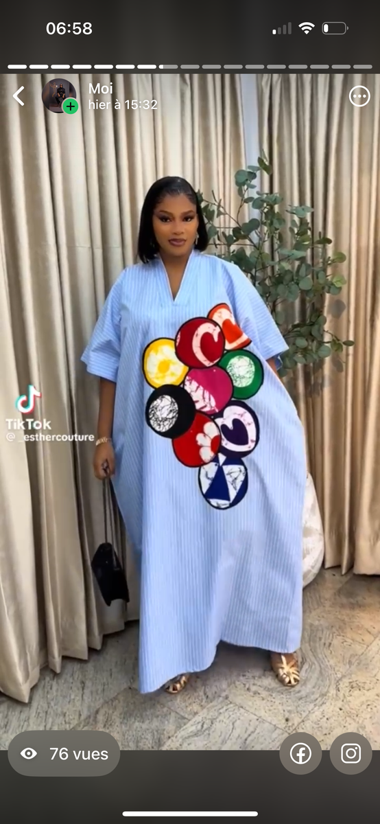 Boubous Élégants et Colorés