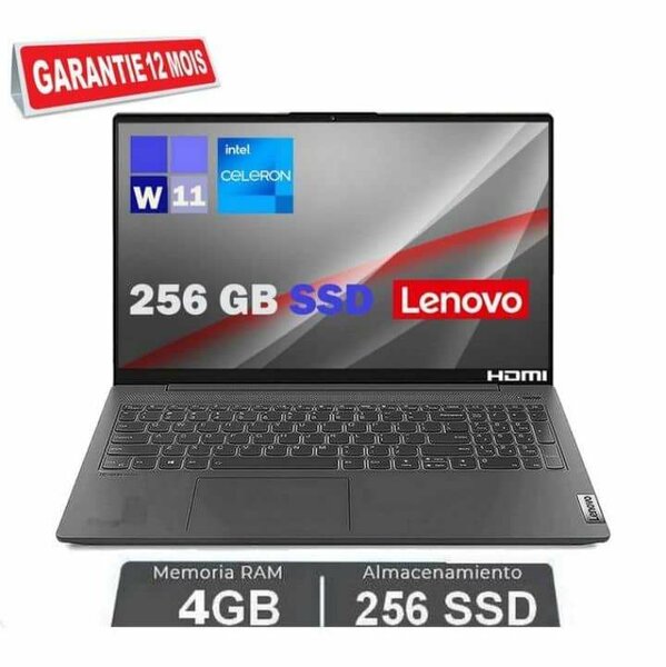 Ordinateur Portable Lenovo 256GB SSD