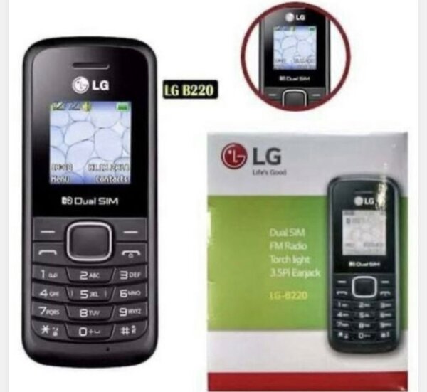 LG LG B220 Dual Sim- 2 Puces - Gsm- Radio FM' - Noir