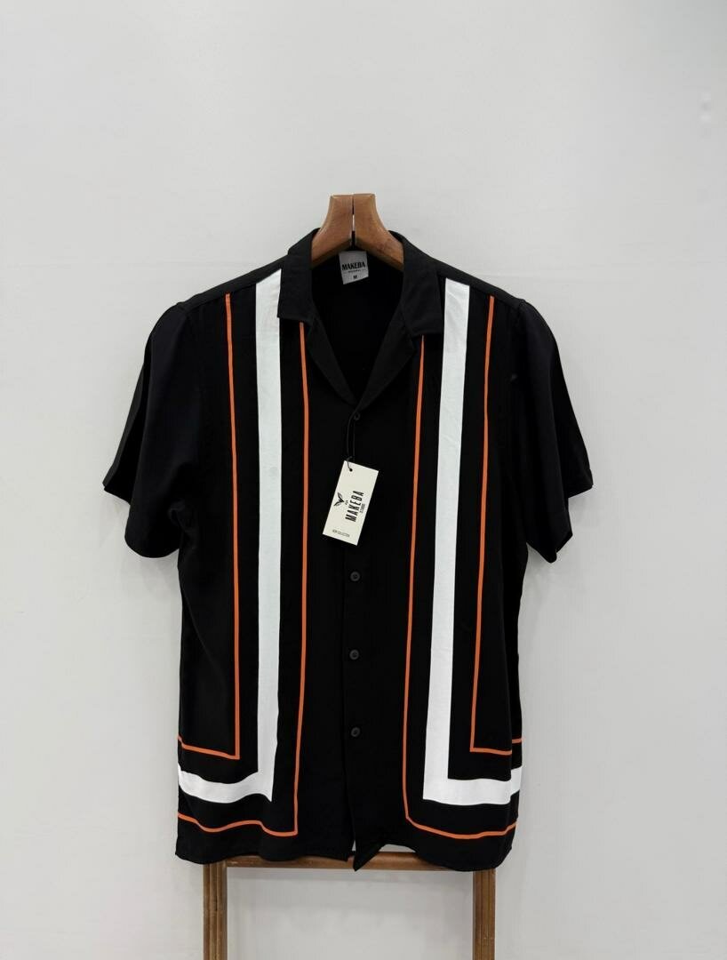 Chemise Casual à Rayures