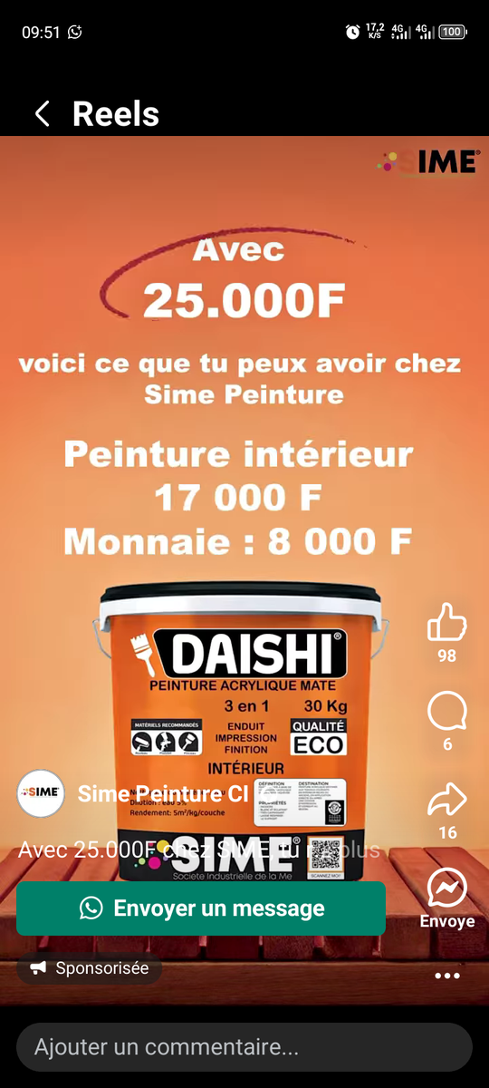 Peinture bâtiment pro intérieu