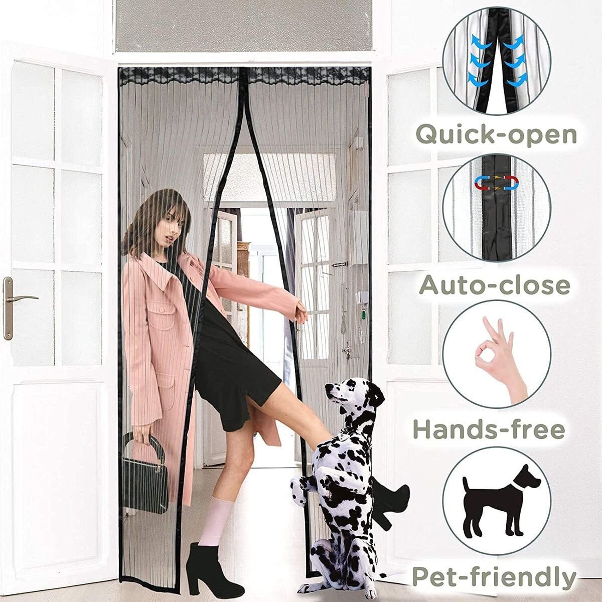 Moustiquaire Magnétique Antiinsectes