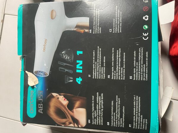 Séchoir à cheveux Aerbes 4 en 1