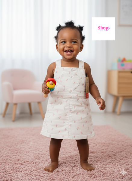 Robe Salopette Bébé Fille